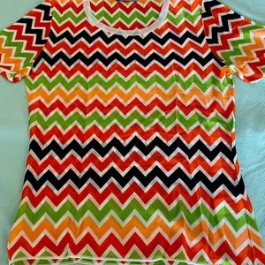 Missoni Sport Zigzag top.